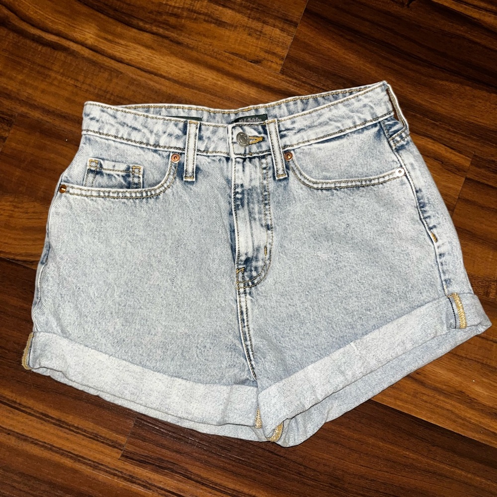 high-waisted mom jean shorts - size 25 - Wild Fable from Target